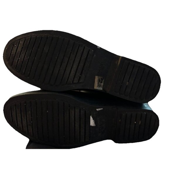 Coach Tristee Black Matte Knee High Lace Up Lined Rain Boot, Size 7, Feminine - Picture 5 of 8